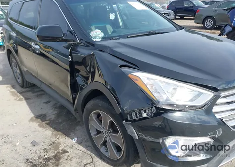 2014 Hyundai Santa Fe Gls from USA, damaged, VIN KM8SM4HF0EU066914